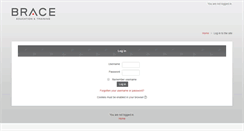 Desktop Screenshot of brace.trainingvc.com.au